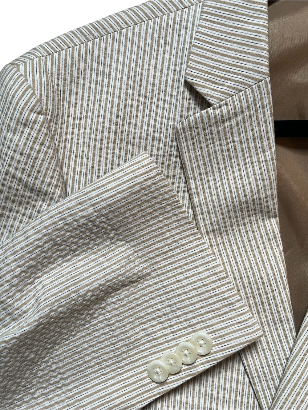 Ben Sherman Sear Sucker Blazer - Picture 2 of 12